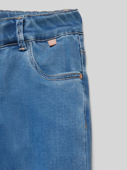 NAME IT Jeansy bootcut z wpuszczanymi kieszeniami model 'SALLI' Jasnoniebieski 2