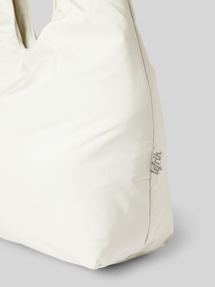 Lefrik Handtasche mit Knotendetails Modell 'BIWA' Weiss 3