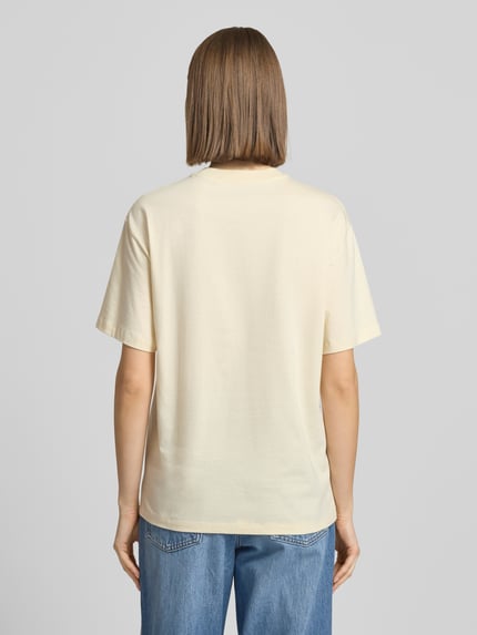 Carhartt Work In Progress T-shirt z wyhaftowanym logo Écru 5