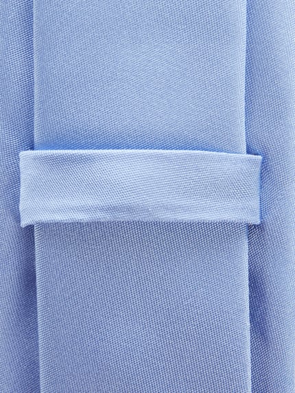 MONTI Stropdas van pure zijde (6 cm) Bleu - 2