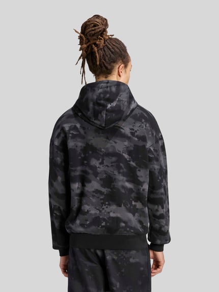adidas Originals Bluza rozpinana o kroju relaxed fit z czystej bawełny Czarny 4