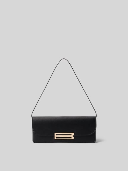 Clutch aus echtem Leder Shop The Look MANNEQUINE
