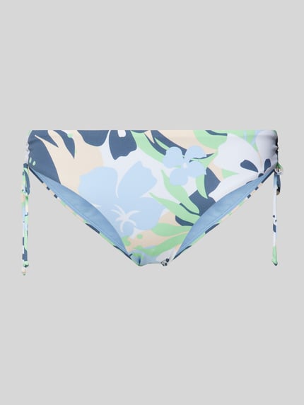 Roxy Bikinibroekje met vetersluitingen opzij, model 'BEACH CLASSICS' Lichtblauw - 1