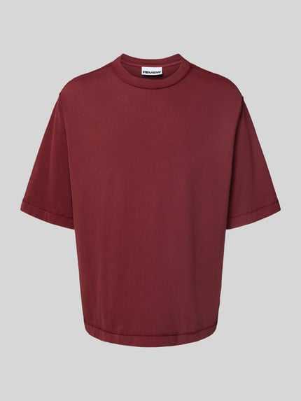 REVIEW Boxy Fit T-Shirt mit Rundhalsausschnitt Rostrot 2