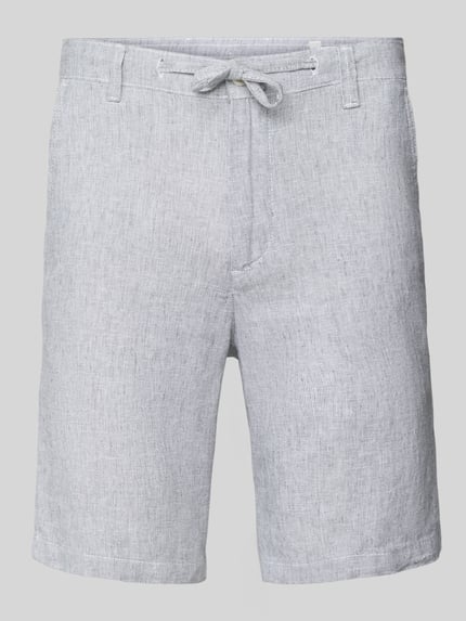 JACK & JONES Korte regular fit broek met tunnelkoord, model 'MYKONOS' Lichtblauw - 2