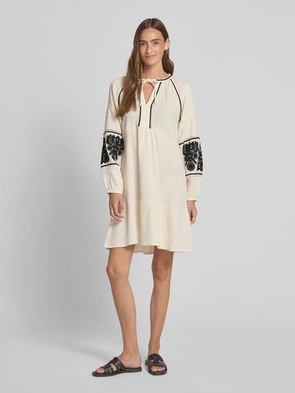 monari Minikleid mit Schlüsselloch-Ausschnitt Sand 1