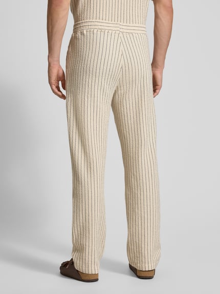 Les Deux Hose mit Strukturmuster Modell 'Houston' Offwhite 5