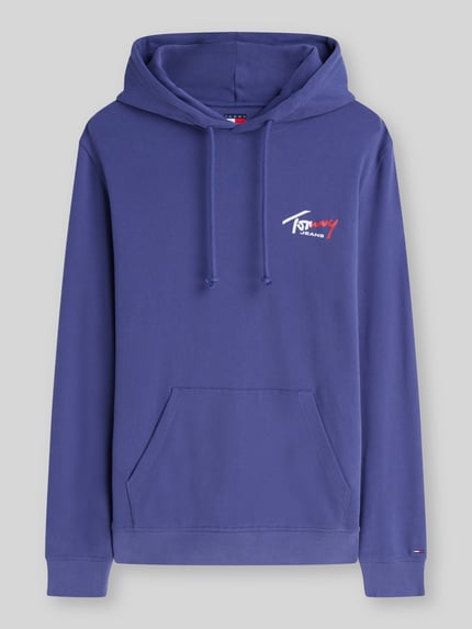 Tommy Jeans Bluza o kroju relaxed fit z czystej bawełny Szaroniebieski 2