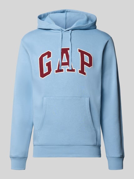 GAP Sweatshirt mit Logo-Print Hellblau 1