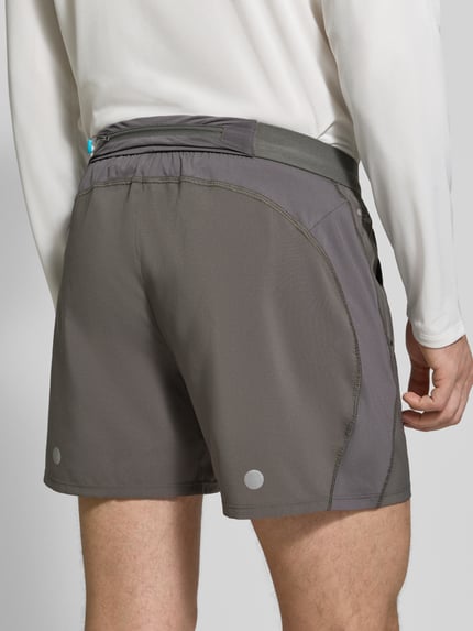 ASICS Shorts mit Logo-Print Modell 'ROAD 5IN' Black 3