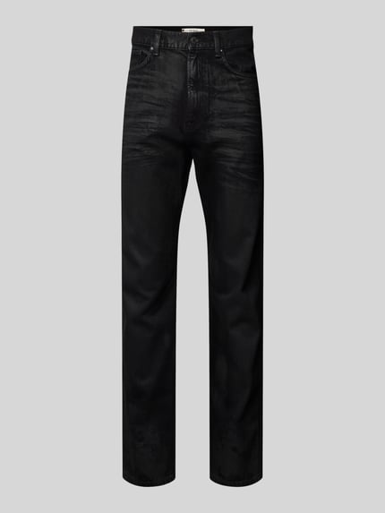 GUESS Relaxed fit jeans in 5-pocketmodel, model 'JAMES' Zwart - 2