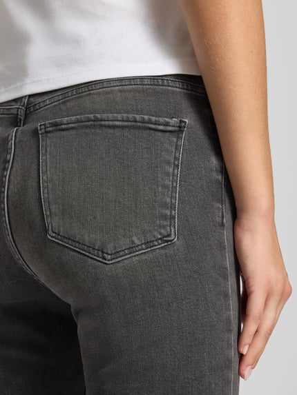 ONLY Slim fit jeans van katoenmix model 'EMILY' Middengrijs - 3