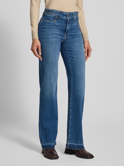 Marc Cain Jeans mit Eingrifftaschen Bleu Melange 4
