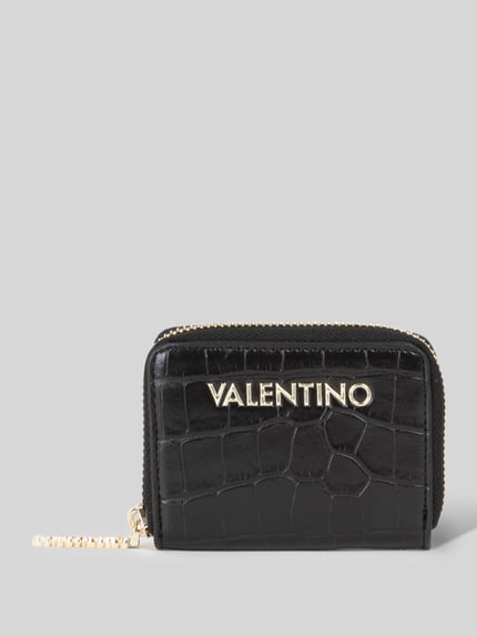 Valentino Bags Portemonnaie mit Logo-Schriftzug Black 1