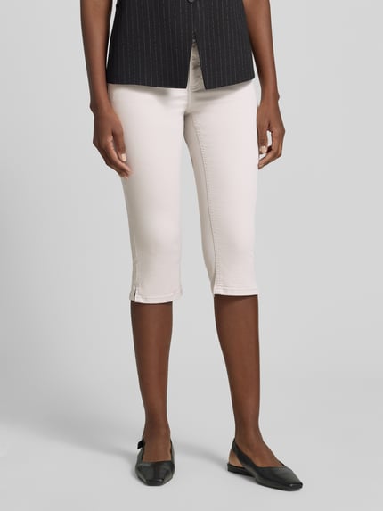 ANGELS Capribroek met elastische band model 'AnnaCapri Sporty' Lichtgrijs - 4