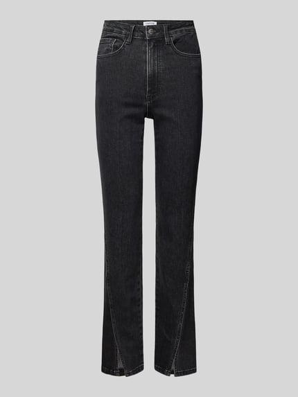 EDITED Skinny Fit Jeans mit 5-Pocket-Design Modell 'Annilie' Dunkelgrau 2