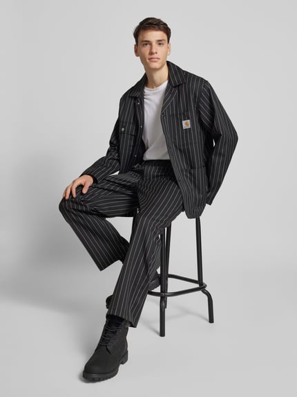 Carhartt Work In Progress Sakko mit Woll-Anteil Modell 'SEATON' Black 1