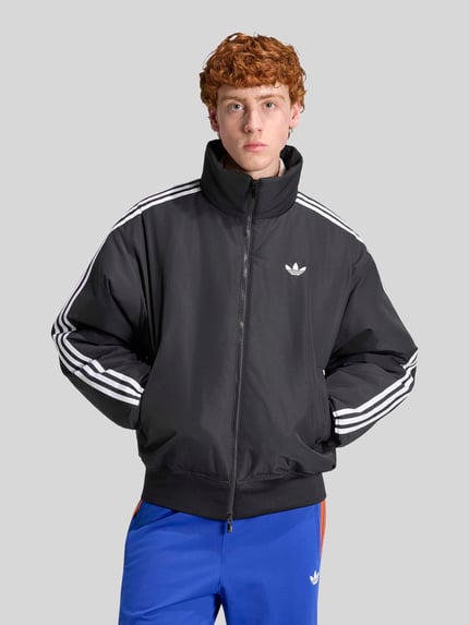 adidas Originals Regular Fit Bomberjacke mit Stehkragen Modell 'FIREBIRD' Black 3