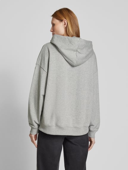 Tommy Hilfiger Oversized hoodie met extra brede schouders Middengrijs - 5