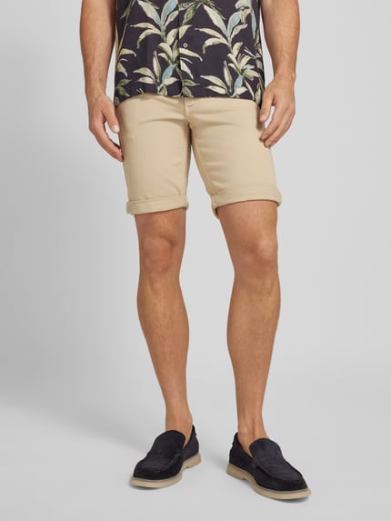 MANGO Regular Fit Jeansshorts im 5-Pocket-Design Modell 'NEPTO' Beige 4