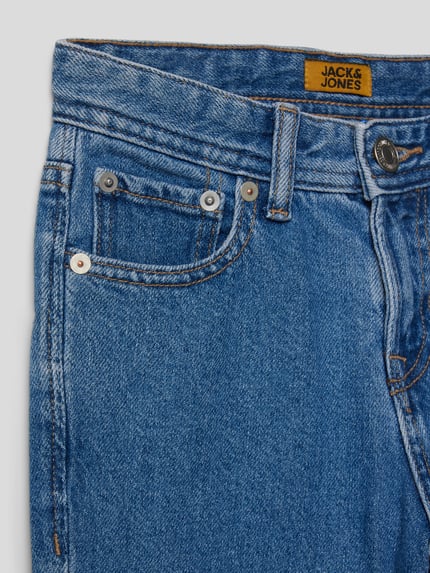 JACK & JONES Jeans met labelpatch, model 'CLARK' Blauw - 2