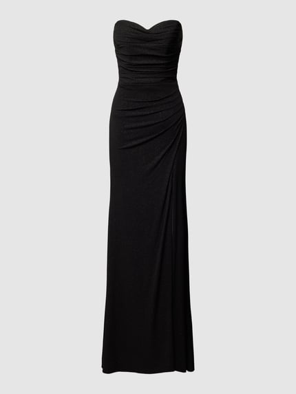 Mascara Abendkleid mit Raffungen Black 2