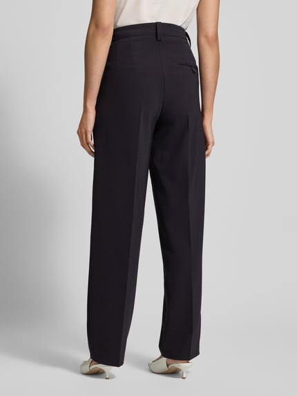 CAMBIO Stoffen broek met Franse steekzakken, model 'KANNY' Marineblauw - 5