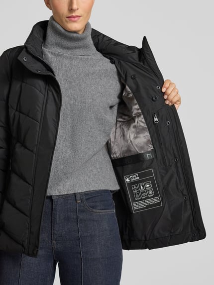 NAUTGÅRD Regular Fit Jacke in Stepp-Optik Black 7