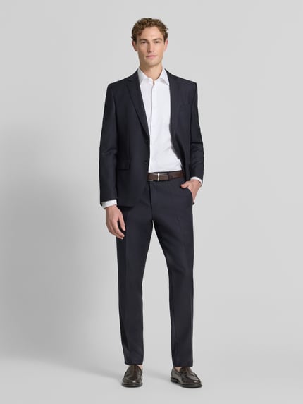 BOSS Slim Fit Businesshemd aus reiner Baumwolle Modell 'H-HANK-K' Weiss 1