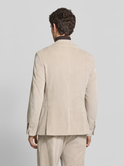 CINQUE Slim Fit 2-Knopf-Sakko aus Cord Modell 'DATA' Sand 5