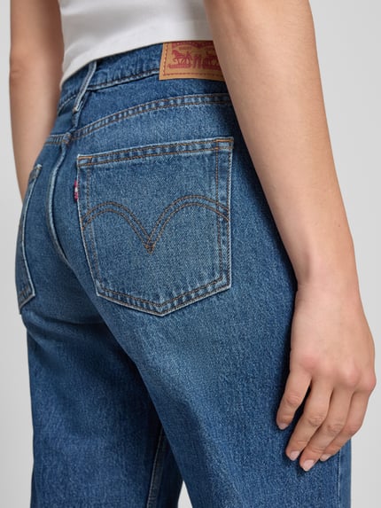 Levi's® Loose Fit Jeans mit Eingrifftaschen Modell 'SUPERLOW' Marine 3