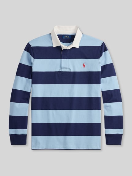 Polo Ralph Lauren regular fit sweatshirt van puur katoen model 'LS RUGBY M3' Bleu - 2
