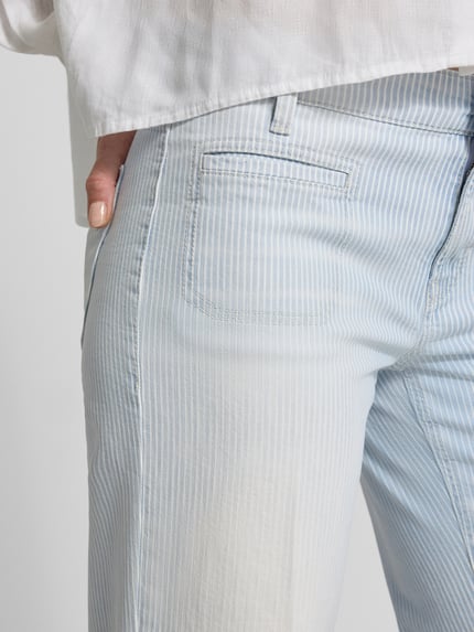 CAMBIO Jeans in verkürzter Passform Modell 'TESS' Bleu 3