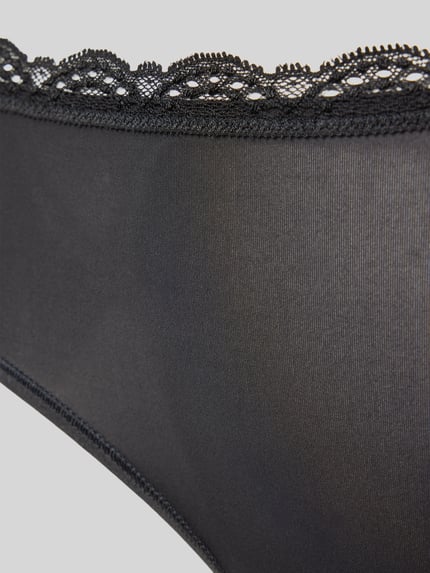 Calvin Klein Underwear Figi z nadrukiem z logo Czarny 2