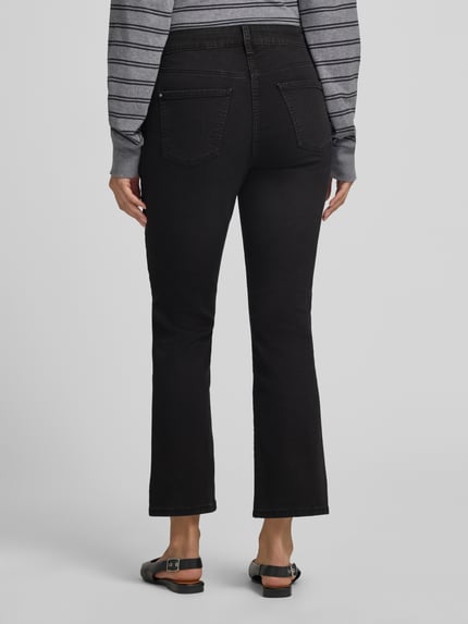 MAC Bootcut-Jeans aus Baumwoll-Mix Modell 'Dream Kick' Black 5