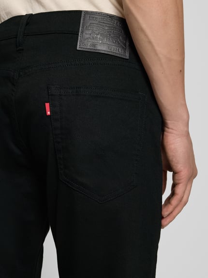 Levi's® Tapered Fit Jeans Modell '502®' Black 3