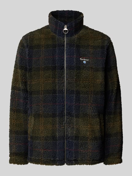 Barbour Kurtka z polaru ze stójką Oliwkowy 2