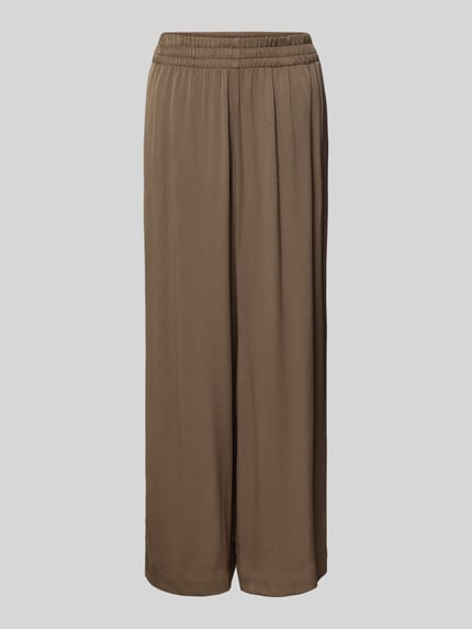 American Vintage Stoffhose mit elastischem Bund Modell 'TIDIM' Schlamm 2
