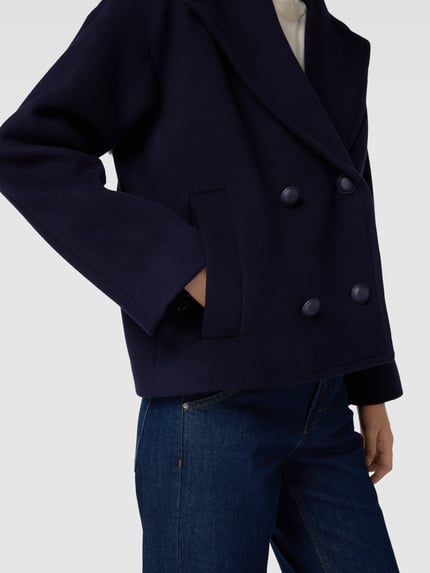 Weekend Max Mara Jack met reverskraag Marineblauw - 3