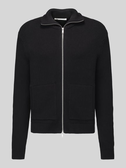 ONLY & SONS Regular Fit Strickjacke aus Baumwoll-Mix Modell 'STAY' Black 2