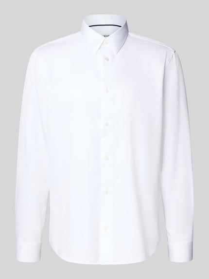 Jake*s Regular Fit Business-Hemd mit Kentkragen Weiss 2