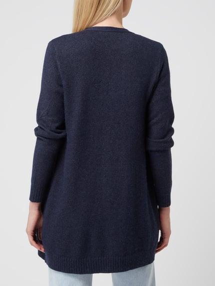 VILA Strickcardigan mit Eingrifftaschen Modell 'VIRIL' Dunkelblau 5