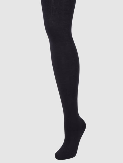FALKE Panty met stretch, model 'Family' Marineblauw - 1