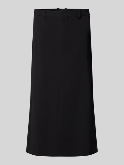 DRYKORN Midirok met riemlussen, model 'DORNE' Zwart - 2