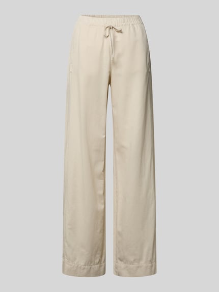 Loose Fit Leinenhose aus Baumwoll-Leinen-Mix Shop The Look MANNEQUINE