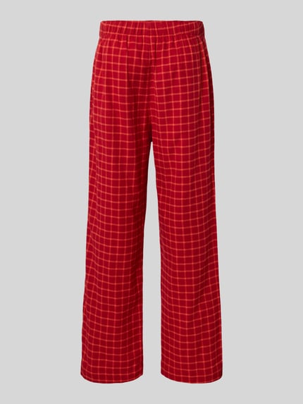 Calvin Klein Underwear Pyjama-Hose mit elastischem Bund Bordeaux 3