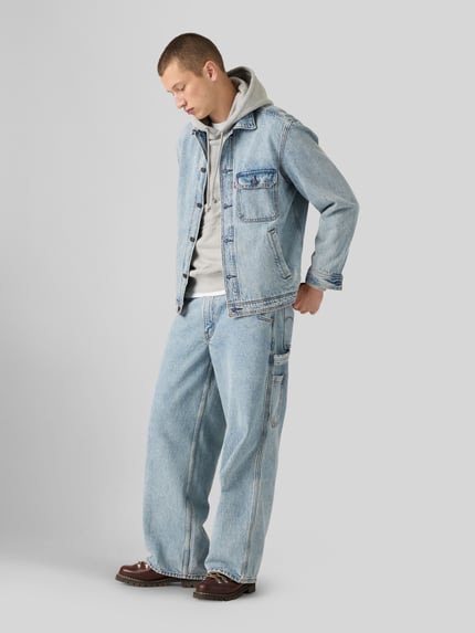 Levi's® relaxed fit jeansjack van puur katoen Jeansblauw - 1