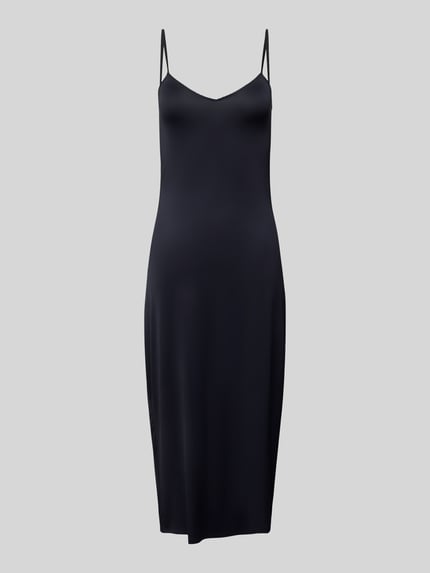 HANRO Unterkleid mit V-Ausschnitt Black 1