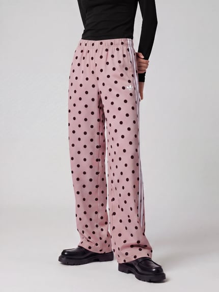 adidas Originals Regular Fit Sweathose mit Galonstreifen Rosa 4