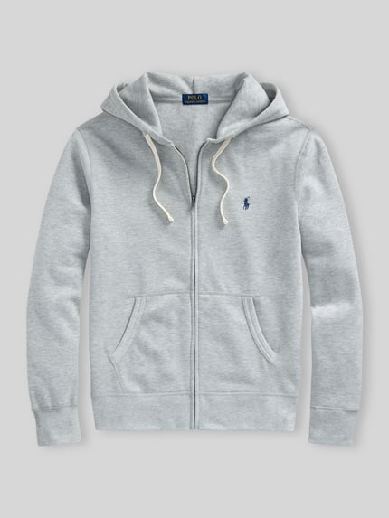 Polo Ralph Lauren regular fit sweatjack van katoenmix Middengrijs - 2